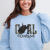 camo print coal hearted west virginia sweatshirt