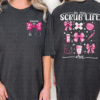 personalized scrub life era tee shirt