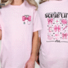 personalized scrub life era tee shirt