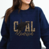 west virginia gold coal hearted sweatshirt