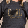 west virginia gold coal hearted sweatshirt