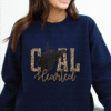 coal hearted west virginia sweatshirt with heart over morgantown