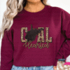 coal hearted west virginia sweatshirt with heart over morgantown