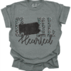 coal hearted shirt, pennsylvania state tee