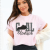 coal hearted kentucky teal leopard tee shirt