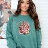 cute enough to stop your heart sweatshirt