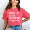 married but still collecting book boyfriends tee shirt