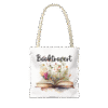 beige booktrovert tote bag