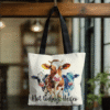not today heifer tote bag