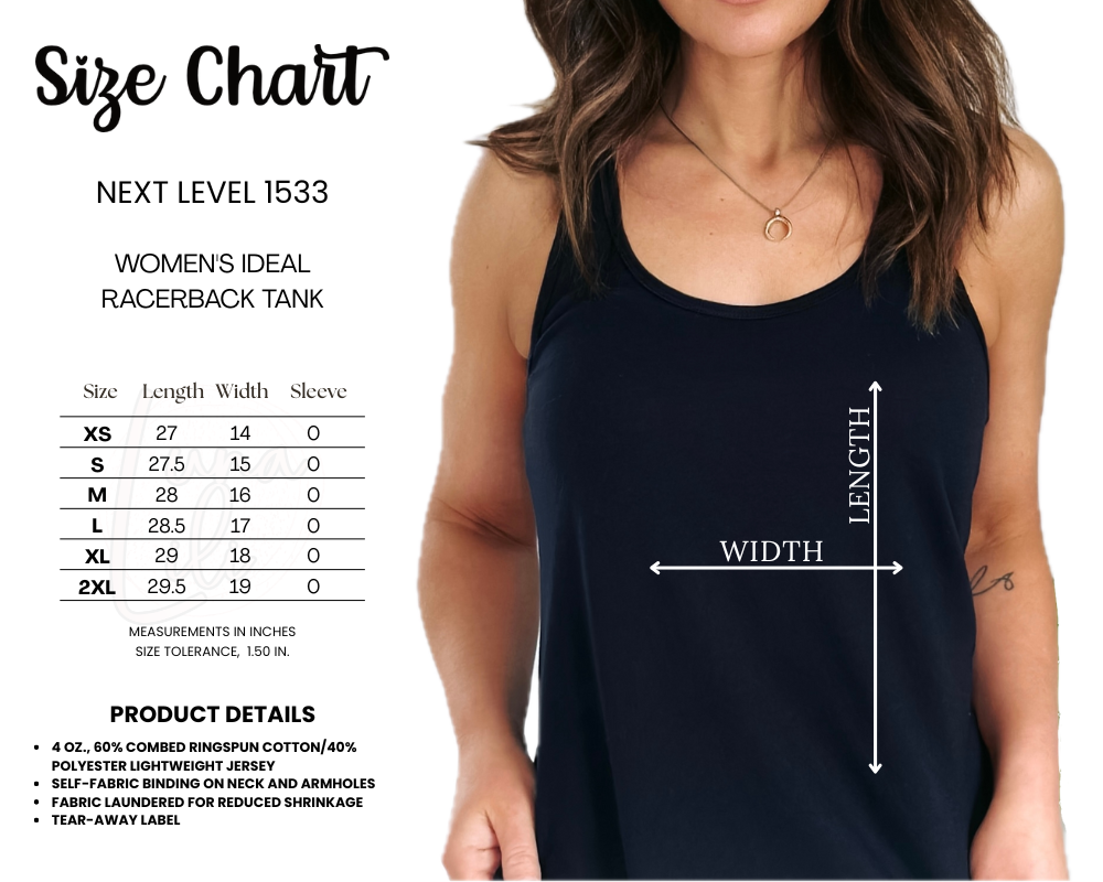 NEXT LEVEL 1533 SIZE CHART