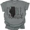coal hearted illinois tee shirt