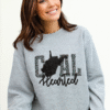 west virginia coal hearted teal leopard print sweatshirt