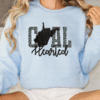 west virginia coal hearted teal leopard print sweatshirt