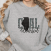 west virginia coal hearted teal leopard print sweatshirt