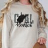west virginia coal hearted teal leopard print sweatshirt