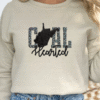 west virginia coal hearted teal leopard print sweatshirt