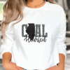 illinois coal hearted teal leopard print sweatshirt