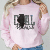 illinois coal hearted teal leopard print sweatshirt
