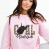 west virginia gold leopard print coal hearted sweatshirt