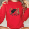west virginia gold leopard print coal hearted sweatshirt