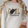 west virginia gold leopard print coal hearted sweatshirt