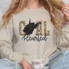 west virginia gold leopard print coal hearted sweatshirt