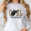 west virginia gold leopard print coal hearted sweatshirt