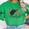 west virginia gold leopard print coal hearted sweatshirt