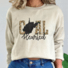 west virginia gold leopard print coal hearted sweatshirt