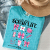 in my scrub life era shirt cute nurse graphic tee