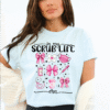 in my scrub life era shirt cute nurse graphic tee