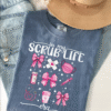 in my scrub life era shirt cute nurse graphic tee