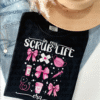 in my scrub life era shirt cute nurse graphic tee