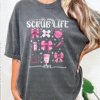 in my scrub life era shirt cute nurse graphic tee