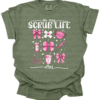 in my scrub life era shirt cute nurse graphic tee