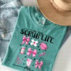 in my scrub life era shirt cute nurse graphic tee