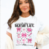 in my scrub life era shirt cute nurse graphic tee
