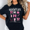 in my scrub life era shirt cute nurse graphic tee