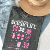 in my scrub life era shirt cute nurse graphic tee