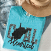 west virginia coal hearted teal leopard print tee