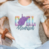 wv coal hearted shirt rainbow chevron faux glitter tee