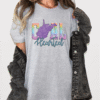 wv coal hearted shirt rainbow chevron faux glitter tee