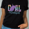 wv coal hearted shirt rainbow chevron faux glitter tee