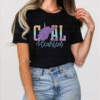 wv coal hearted shirt rainbow chevron faux glitter tee
