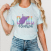 wv coal hearted shirt rainbow chevron faux glitter tee