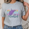 wv coal hearted shirt rainbow chevron faux glitter tee