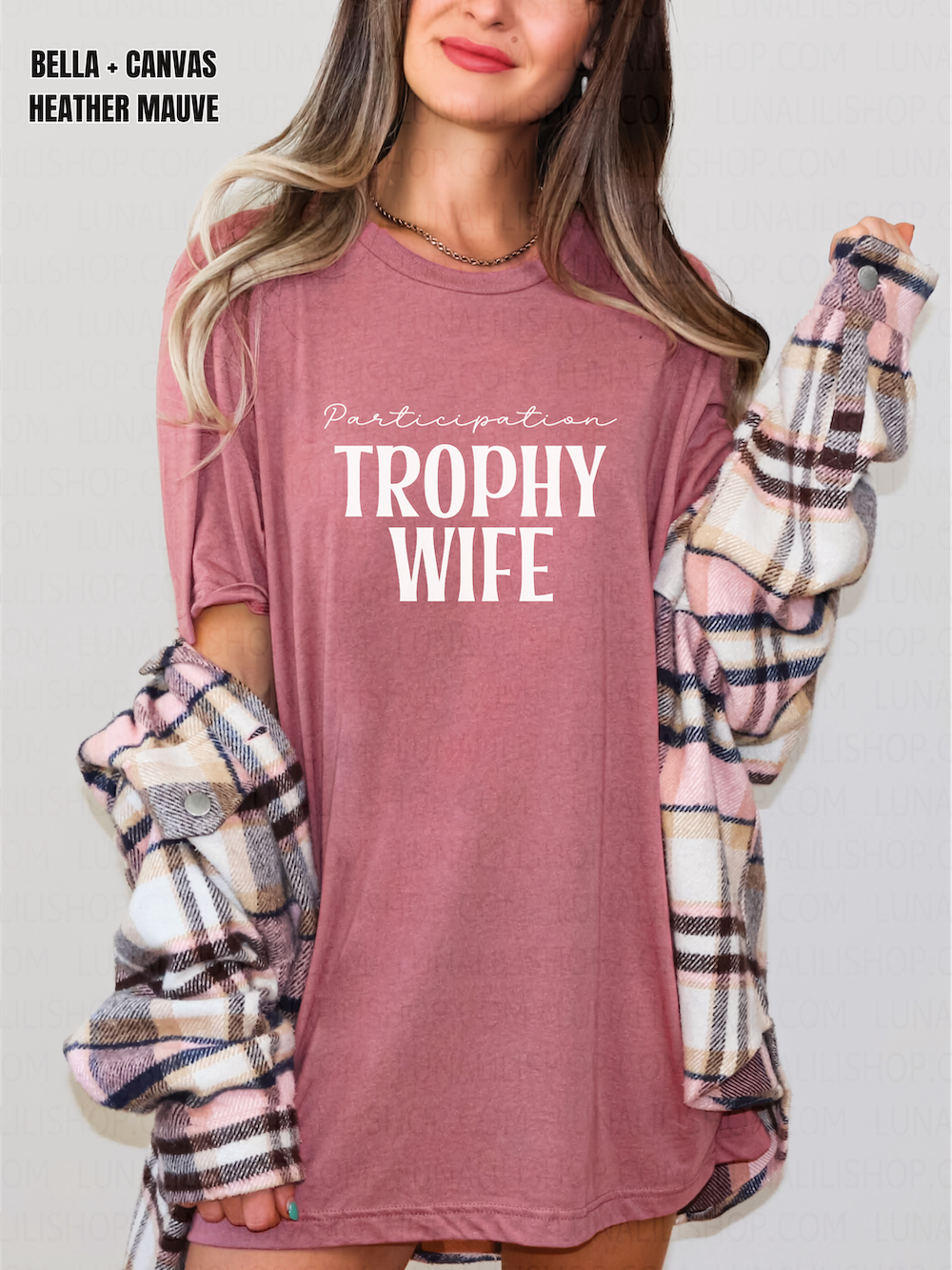 participation trophy wife tee shirt