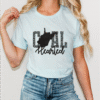 coal hearted west virginia teal leopard print tee shirt