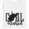 coal hearted west virginia teal leopard print tee shirt