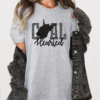 coal hearted west virginia teal leopard print tee shirt